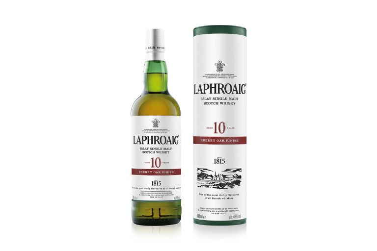 Mehr über den Artikel erfahren Laphroaig 10 Sherry Oak Finish ab sofort erhältlich