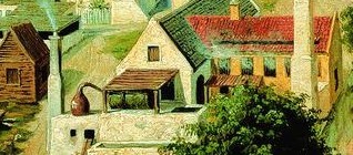 Bild 47: Bildausschnitt Brennhaus mit Brennblase im Außenbereich auf St. Thomas.