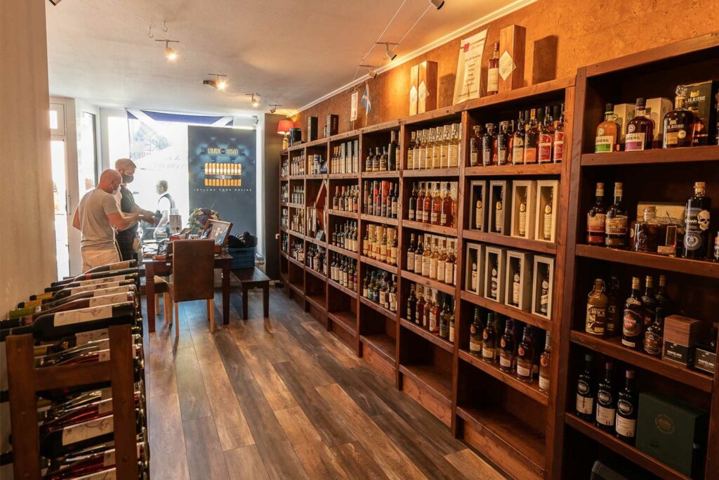 Whisky Shop angels’ share in Rehau