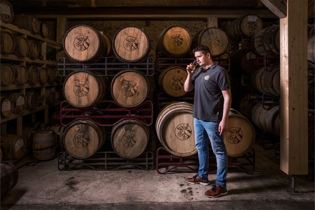 Whisky Brennerei Elch-Whisky in Gräfenberg