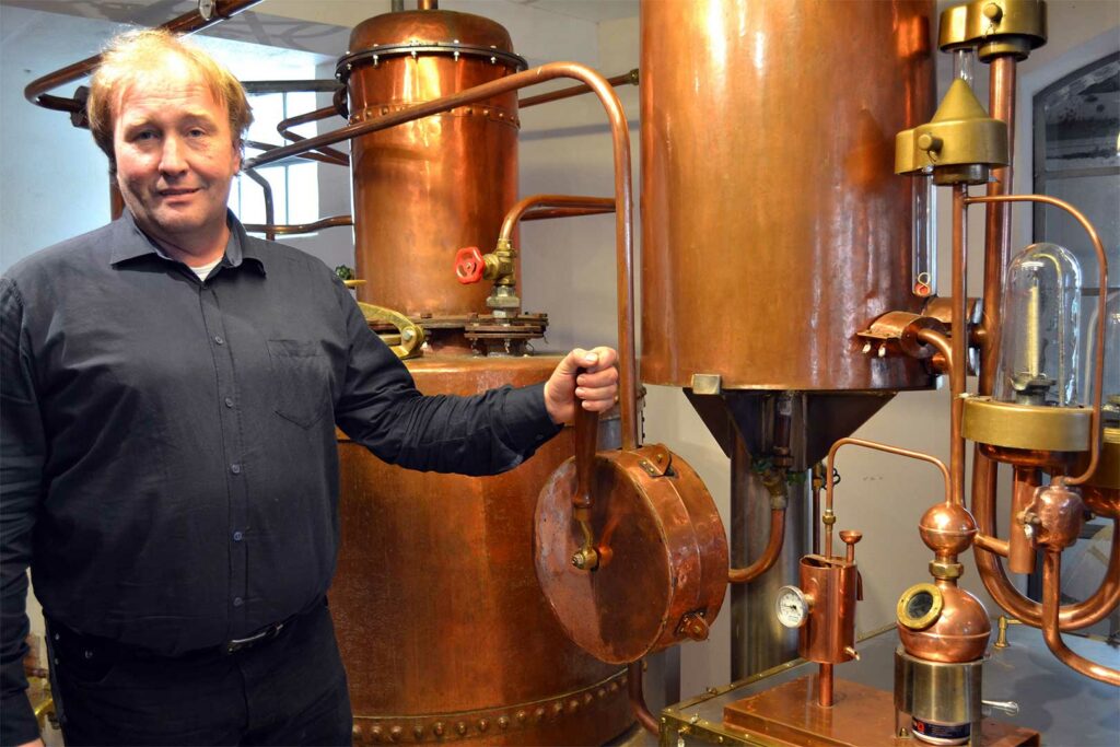 Whisky Brennerei Historische Brennerei Gemmer in Rettert