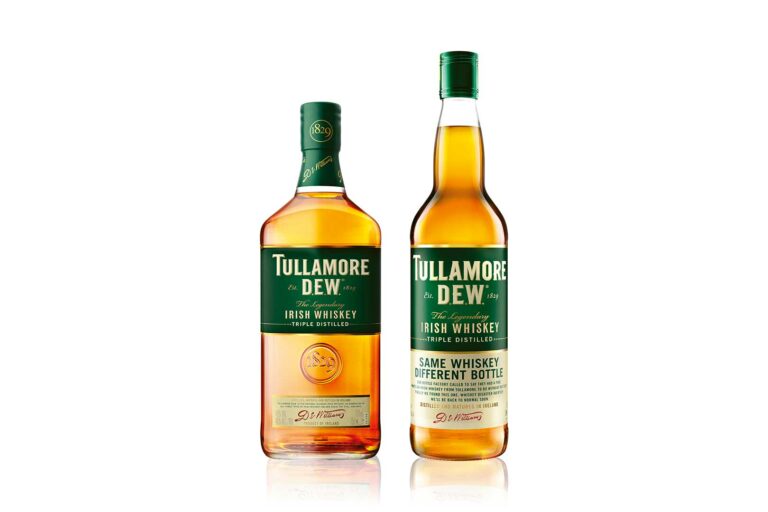 Read more about the article Tullamore D.E.W in runder Flasche