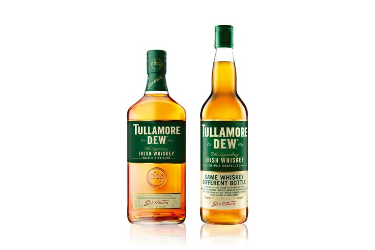 Mehr über den Artikel erfahren Tullamore D.E.W in runder Flasche