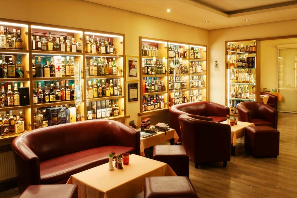 Whisky Bar Hotel Forellenhof in Bundenbach