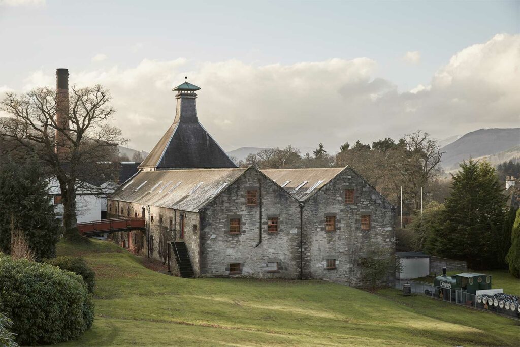 Whisky Brennerei Aberfeldy Distillery in Aberfeldy