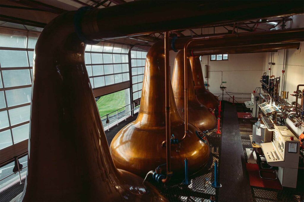 Whisky Brennerei Craigellachie Distillery in Craigellachie