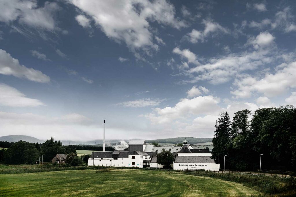 Whisky Brennerei Fettercairn Distillery in Fettercairn