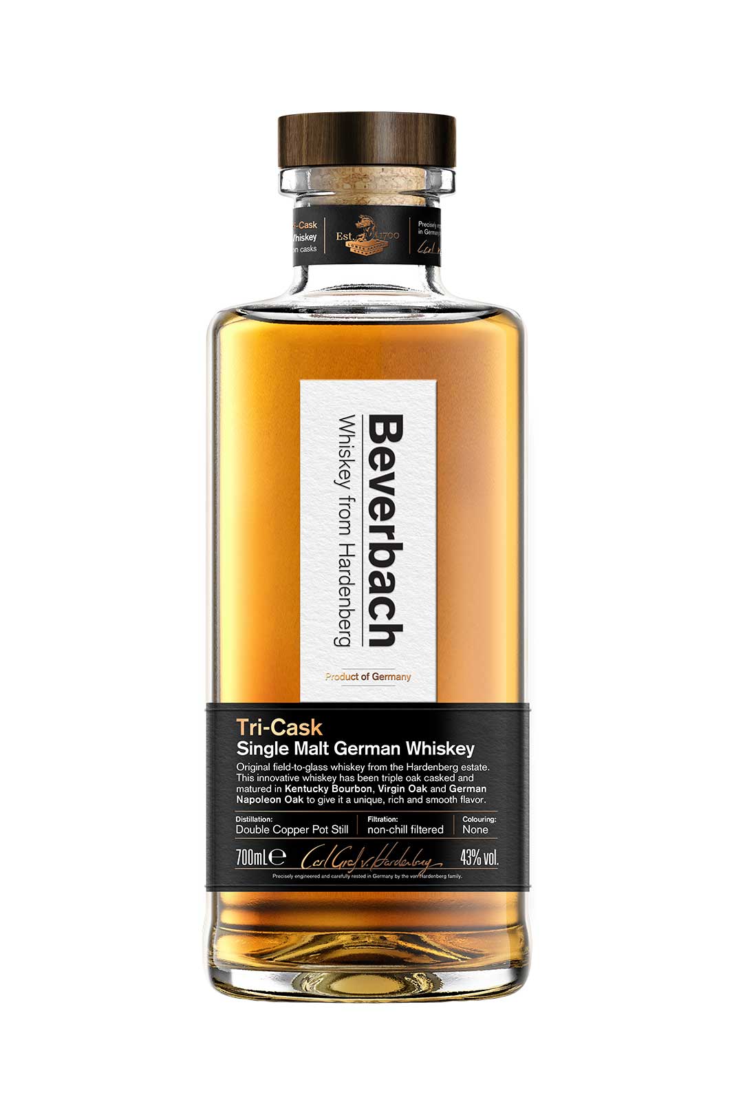 Beverbach Single Malt German Whiskey Tri-Cask