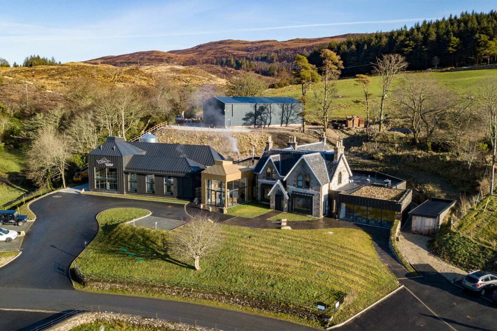 Whisky Brennerei Raasay Distillery in Kyle