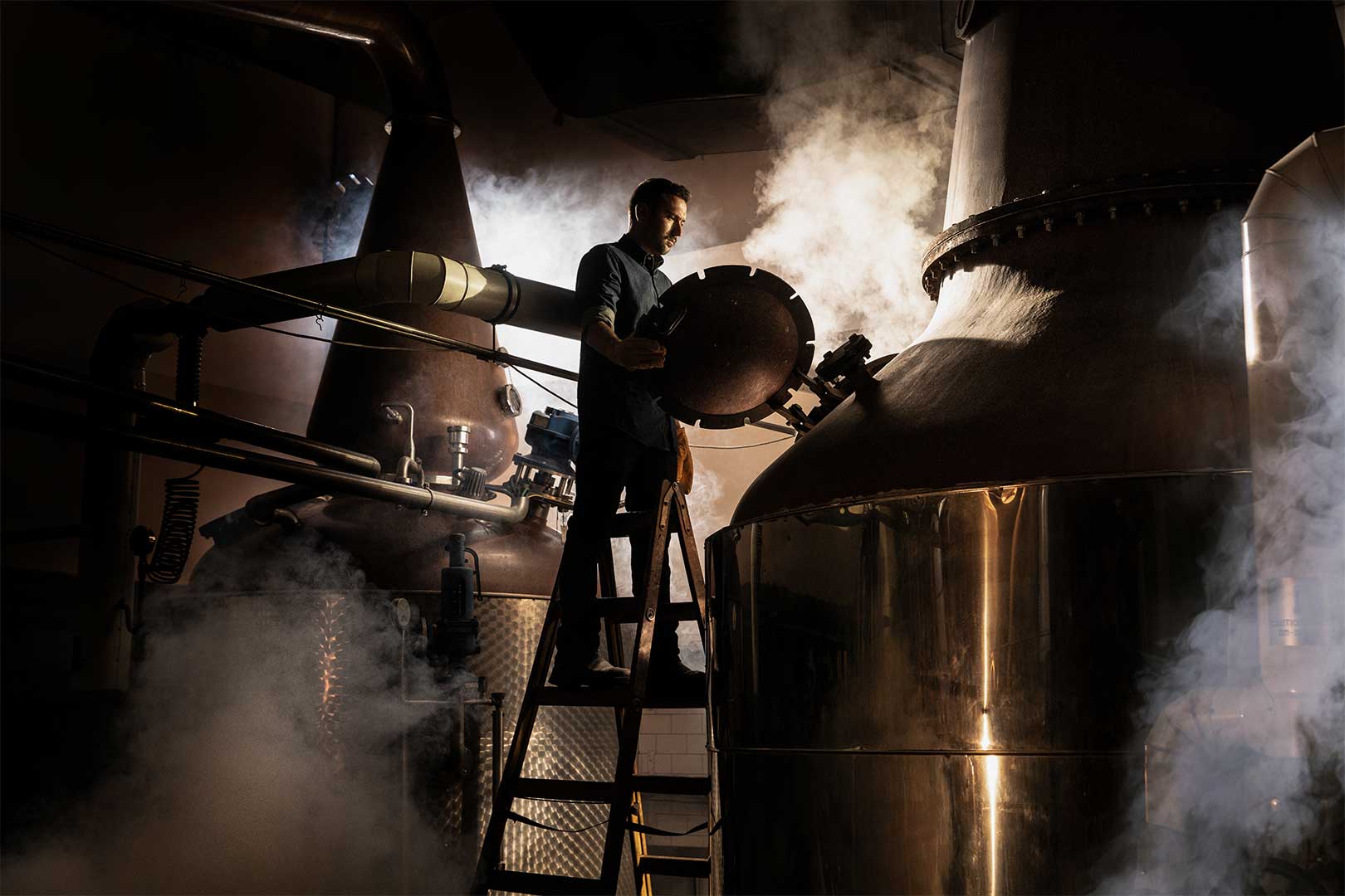 Whisky Brennerei M&H Distillery in Kfar Saba