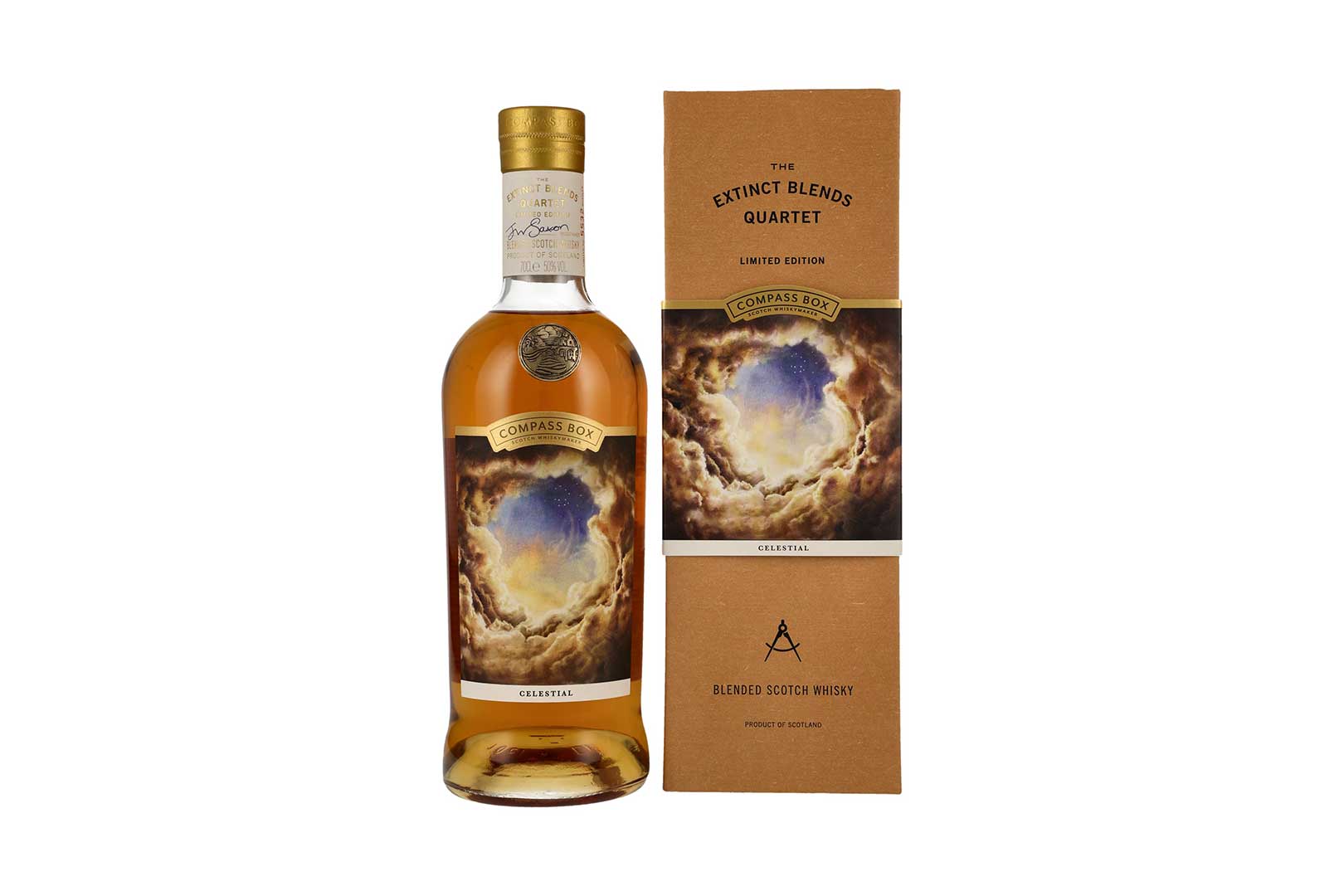 Du betrachtest gerade Compass Box Extinct Blends Quartet Celestial