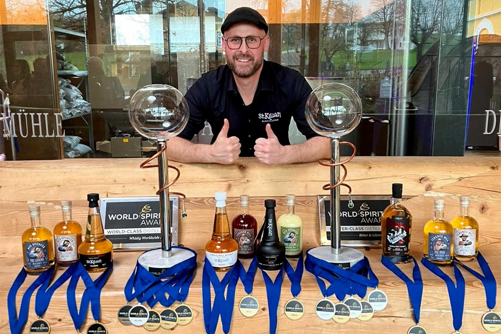 Mehr über den Artikel erfahren St. Kilian Distillers ist World-Class und Master-Class Distillery