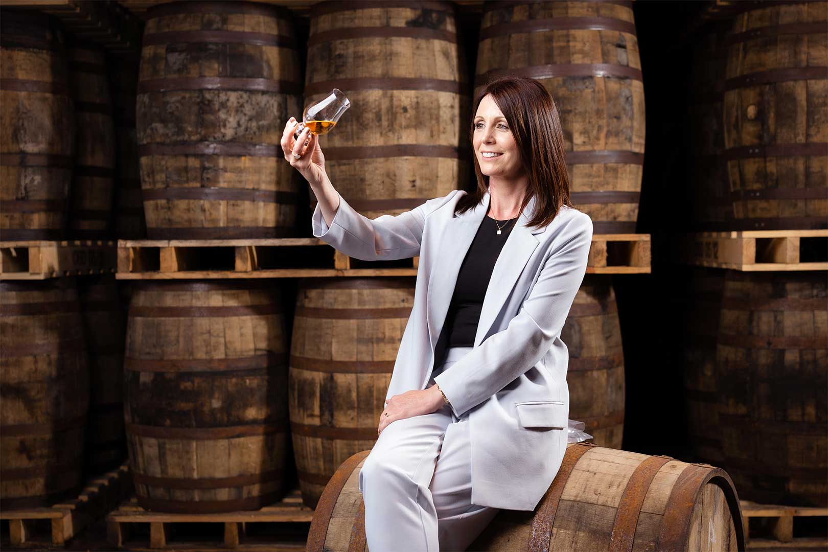 Alex Thomas, Master Blenderin bei Bushmills Irish Whiskey.