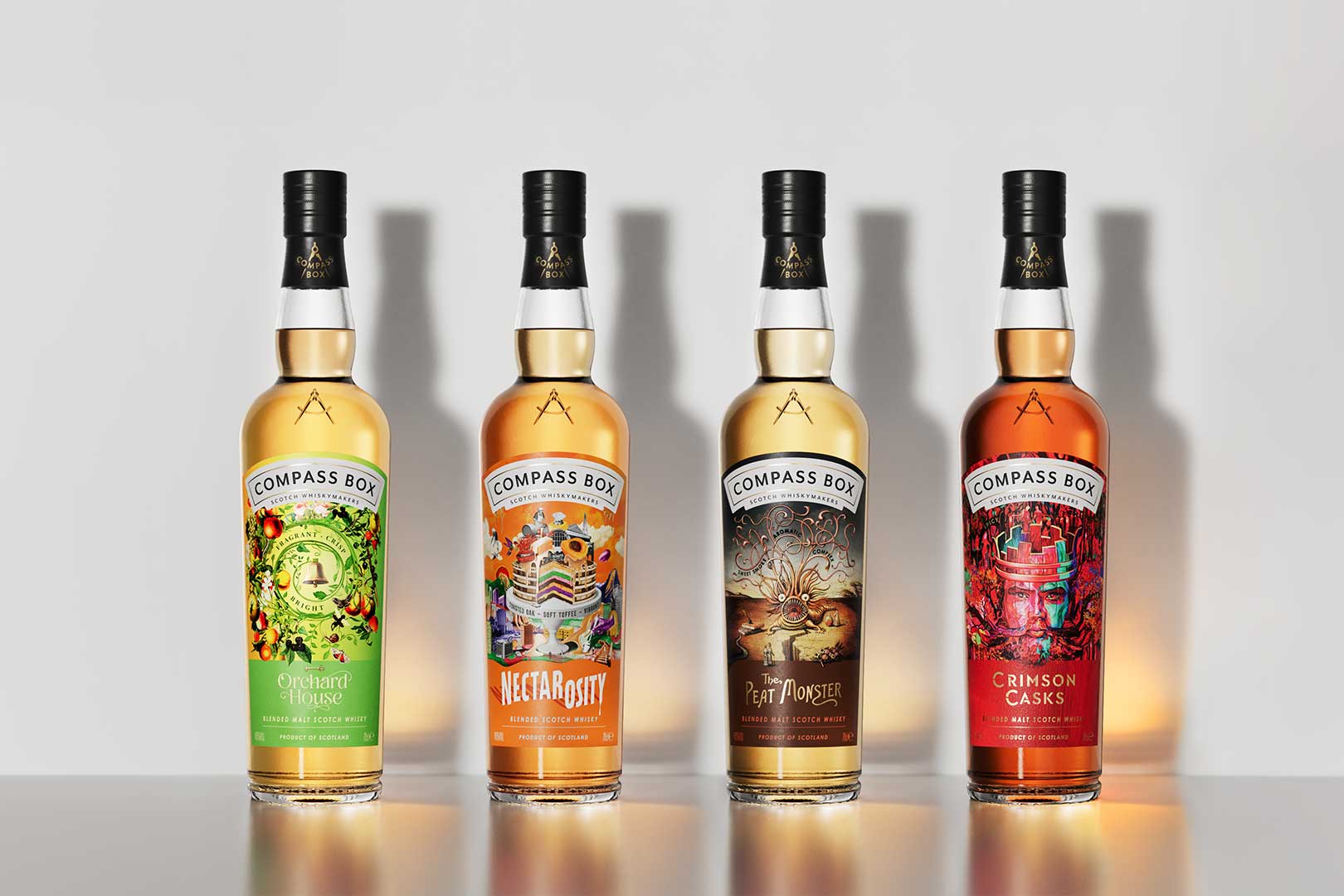 Mehr über den Artikel erfahren Compass Box mit neuer Core Range