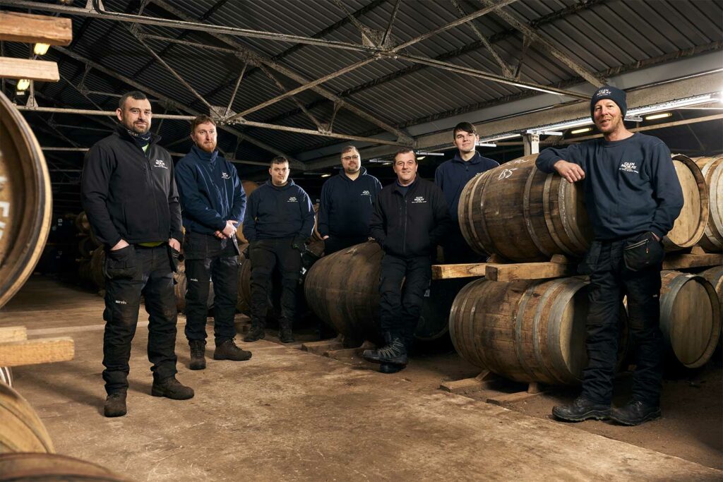 Whisky Brennerei Glen Moray Distillery in Elgin