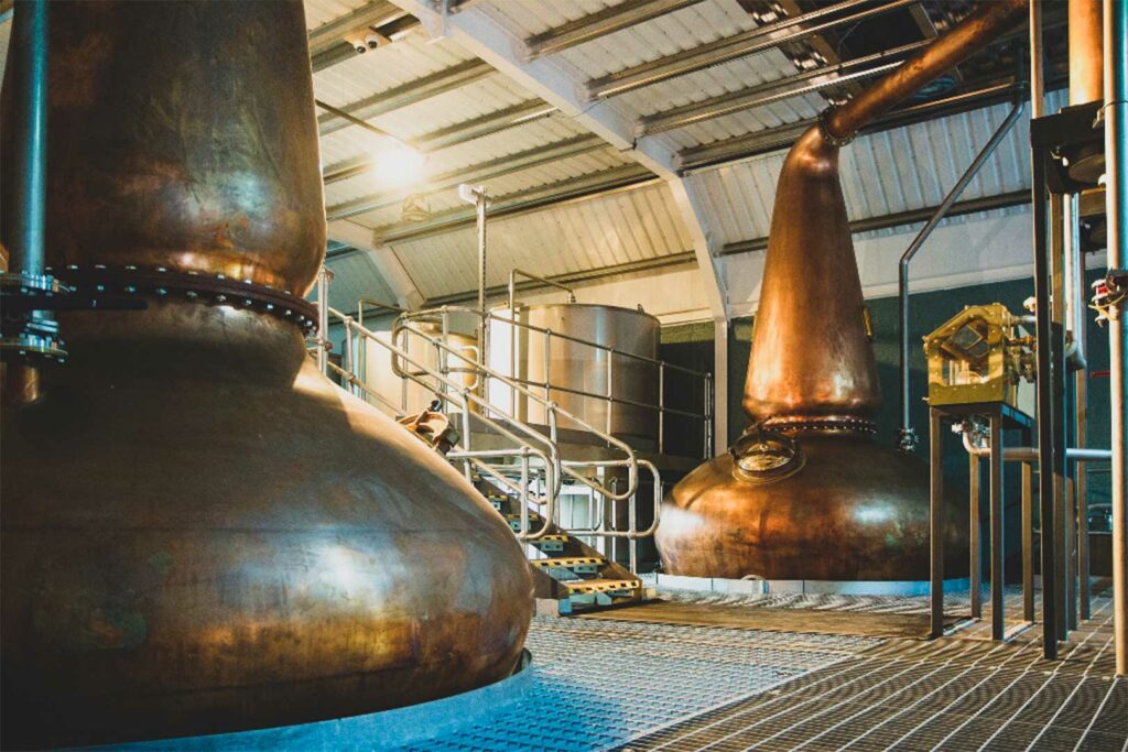 Whisky Brennerei Kingsbarns Distillery in Kingsbarns