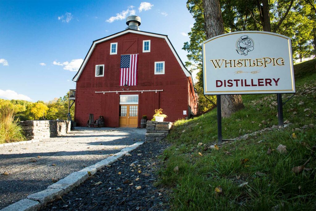 Whisky Brennerei WhistlePig Distillery in Shoreham