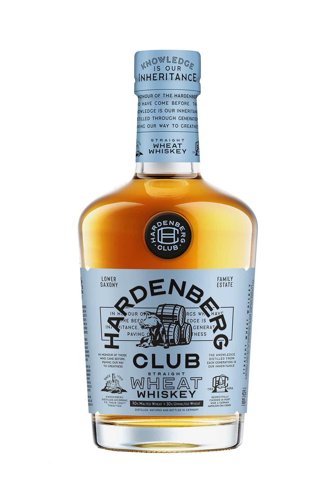 Hardenberg Club Straight Wheat Whiskey