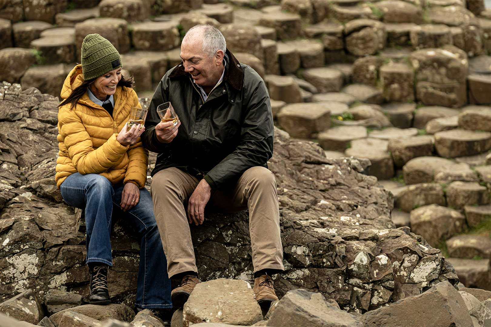 Master Blenderin Alex Thomas und Master Distiller Colum Egan sind für die Produktion der Whiskeys der Old Bushmills Distillery verantwortlich.