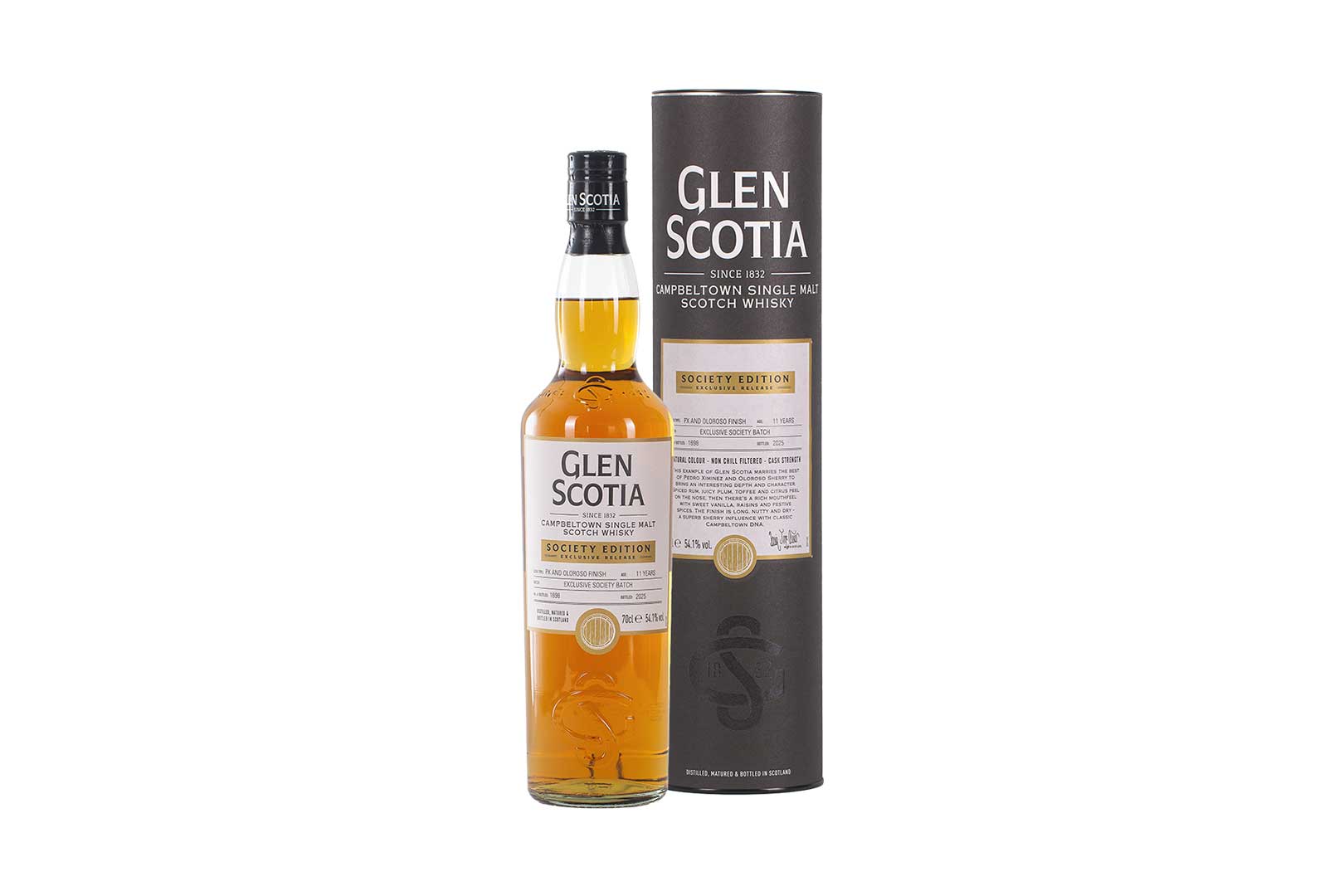 Du betrachtest gerade Glen Scotia Society Edition 11 Oloroso Sherry & PX Finish German Exklusive