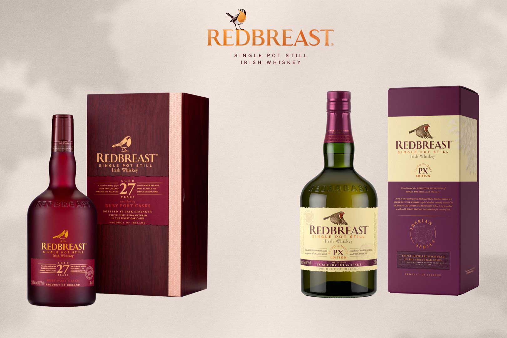 Du betrachtest gerade Redbreast 27 Ruby Port Cask und PX