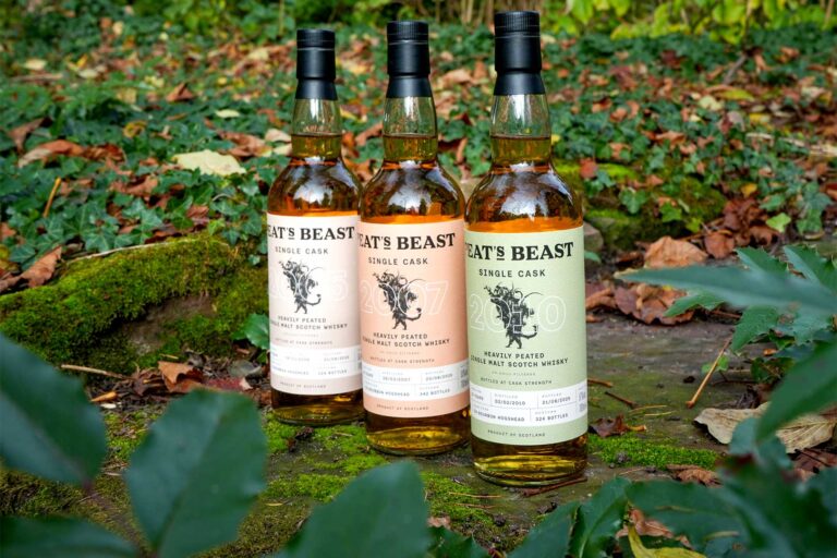 Mehr über den Artikel erfahren Peat’s Beast mit drei schwer getorften Single Cask Vintages