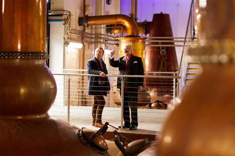 Whisky Brennerei Dalmore Distillery in Alness Whisky Brennerei Dalmore Distillery in Alness